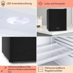 Happy Hour Minibar 5-15°C EEK G 25dB LED-Licht -Klarstein 10005400 DE 0005 usp