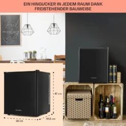 Happy Hour Minibar 5-15°C EEK G 25dB LED-Licht -Klarstein 10005400 DE 0006 usp