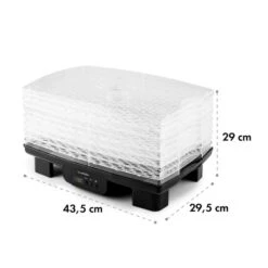 Bananarama Dörrautomat Schwarz 550W Trockner Dehydrator 6 Etagen -Klarstein 10027831 yy 0009 detail Klarstein Bananarama Doerrautomat schwarz reedit