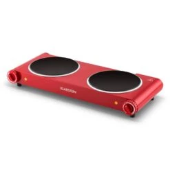 Captain Cook² Doppel-Kochplatte Infrarot 2400W Edelstahl Rot 12 Captain Cook² Doppel-Kochplatte Infrarot 2400W Edelstahl Rot -Klarstein 10027876 yy 0006 titel Klarstein Captain Cook Doppel Kochplatte