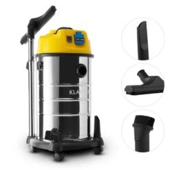 Reinraum Nass-Trocken-Sauger Industriesauger 1800W 30l Steckdose -Klarstein 10029113 yy 0003 detail Klarstein Reinraum Nass Trocker Sauger reedit