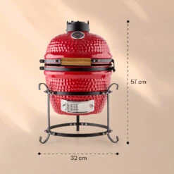 Princesize Kamado-Grill Keramikgrill Edelstahl-Grillrost Smoker BBQ 11 Princesize Kamado-Grill Keramikgrill Edelstahl-Grillrost Smoker BBQ -Klarstein 10029124 yy 0006 logo