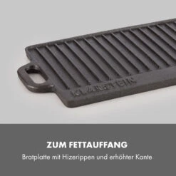 Hotrod Masterplan Dutch Oven Set 7-teilig BBQ Topfset Gusseisen 14 Hotrod Masterplan Dutch Oven Set 7-teilig BBQ Topfset Gusseisen -Klarstein 10029164 de 0007 logo