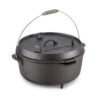 Hotrod 145 Dutch Oven BBQ-Topf 12 Qt / 11,4 Liter Gusseisen Schwarz