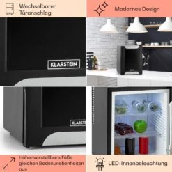 Happy Hour 33 Minibar 33L 5-15°C EEK G 25dB LED-Licht 11 Happy Hour 33 Minibar 33L 5-15°C EEK G 25dB LED-Licht -Klarstein 10030510 DE 0005 usp