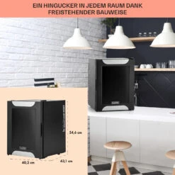 Happy Hour 33 Minibar 33L 5-15°C EEK G 25dB LED-Licht 12 Happy Hour 33 Minibar 33L 5-15°C EEK G 25dB LED-Licht -Klarstein 10030510 DE 0006 usp