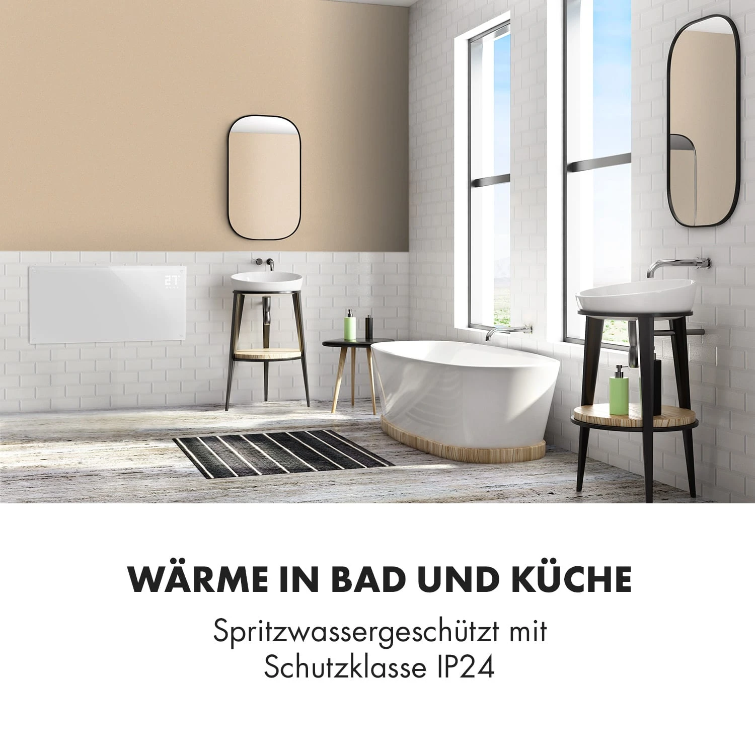 Bornholm Konvektions-Heizgerät 2000W Timer 2 Heizstufen ECO-Modus 5 Bornholm Konvektions-Heizgerät 2000W Timer 2 Heizstufen ECO-Modus – Bild 5