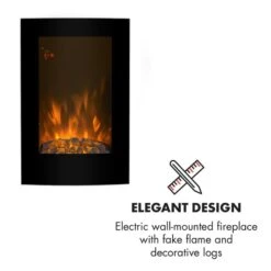 Lausanne Vertical Elektrischer Kamin 1000/2000 W Fernbedienung Dimmer -Klarstein 10031556 yy 0003 logo Klarstein Lausanne Vertical Elektrischer Kamin reedit