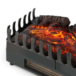 Kamini FX Elektrischer Kamin Kamineinsatz 1000/2000W 2W LED Schwarz 10 Kamini FX Elektrischer Kamin Kamineinsatz 1000/2000W 2W LED Schwarz -Klarstein 10031575 uk 0005 logo