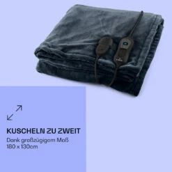 Dr. Watson XL Heizdecke 120 W 3 Stufen 180 X 130 Cm Bedienteil -Klarstein 10031581 de 0005 logo