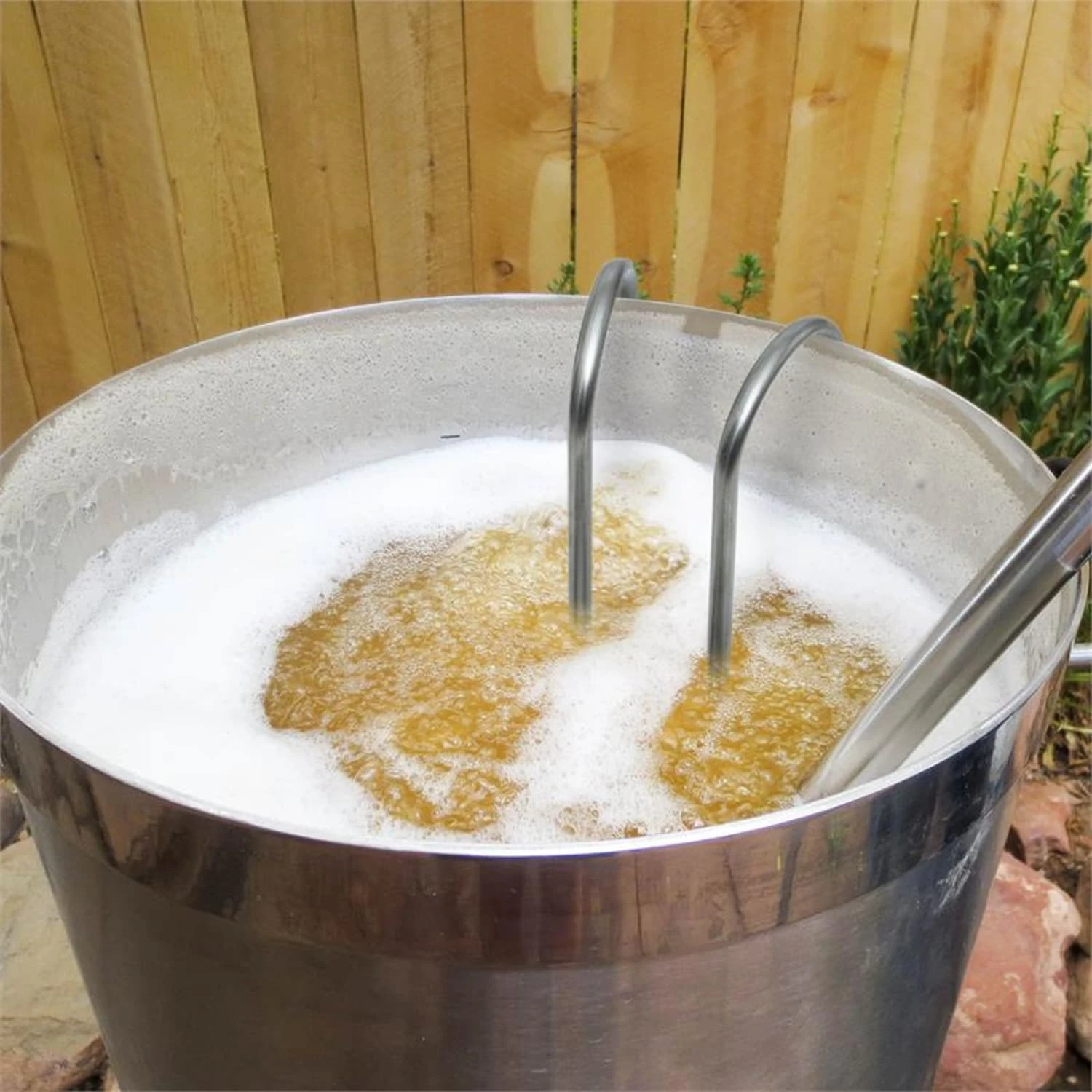 Aufwärtsspirale Eintauchkühler Maische-Kühler 10 Schleifen Ø25,5cm 2 Aufwärtsspirale Eintauchkühler Maische-Kühler 10 Schleifen Ø25,5cm – Bild 2