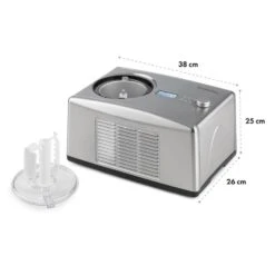 Yo & Yummy 2-in-1 Eiscremebereiter & Yoghurt Maker 150W 1,5l Edelstahl 11 Yo & Yummy 2-in-1 Eiscremebereiter & Yoghurt Maker 150W 1,5l Edelstahl -Klarstein 10031849 yy 0006 logo Klarstein Yo Yummy 2in1 Eiscremebereiter