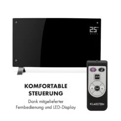 Bornholm Curved Konvektions-Heizgerät Thermostat Timer 2000W -Klarstein 10031979 de 0003 logo