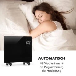Bornholm Single Konvektions-Heizgerät Thermostat Timer 1000W 70m² -Klarstein 10031981 de 0004 logo