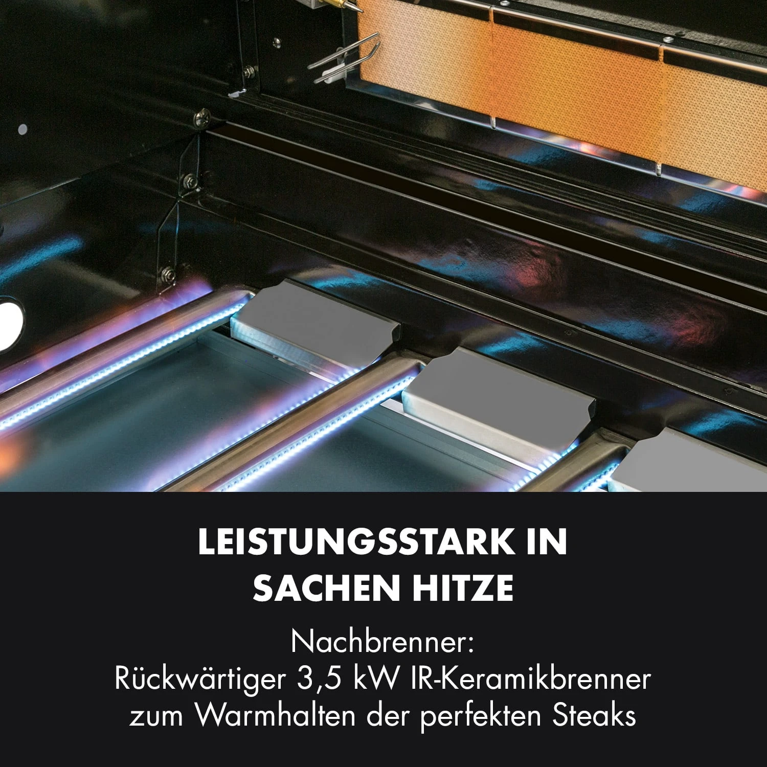 Tomahawk 4.2 SBG Gasgrill 6 Brenner 20,7 KW 64x42cm Grill Edelstahl 4 Tomahawk 4.2 SBG Gasgrill 6 Brenner 20,7 KW 64x42cm Grill Edelstahl – Bild 4