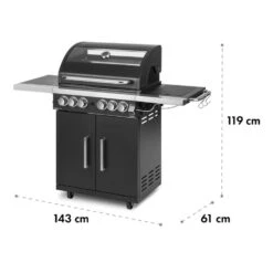 Tomahawk 4.2 SBG Gasgrill 6 Brenner 20,7 KW 64x42cm Grill Edelstahl 21 Tomahawk 4.2 SBG Gasgrill 6 Brenner 20,7 KW 64x42cm Grill Edelstahl -Klarstein 10032308 yy 0012 logo Klarstein Tomahawk SBG Gasgrill Edelstahl
