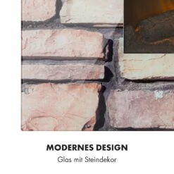 Colmar Elektrischer Kamin Glas 2000W 7 LED-Farben Fernbedienung -Klarstein 10032536 de 0006 logo