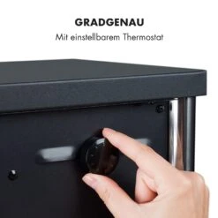 Copenhagen Elektrischer Kamin 950/1900W Thermostat Glasfront -Klarstein 10032588 de 0004 logo