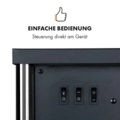 Copenhagen Elektrischer Kamin 950/1900W Thermostat Glasfront -Klarstein 10032588 de 0005 logo