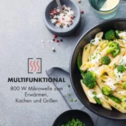 Victoria 20 Einbau-Mikrowelle, 20 L, 800 W, Grill: 1000 W, Elfenbein 13 Victoria 20 Einbau-Mikrowelle, 20 L, 800 W, Grill: 1000 W, Elfenbein -Klarstein 10032592 de 0004 logo