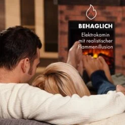 Villach Elektrischer Kamin 1800W Steindekor Polystone Fernbedienung -Klarstein 10032595 de 0003 logo