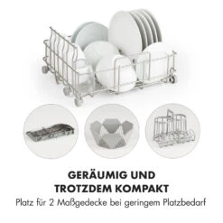 Amazonia Mini Geschirrspülmaschine 6 Programme LED-Display 12 Amazonia Mini Geschirrspülmaschine 6 Programme LED-Display -Klarstein 10032678 de 0003 logo