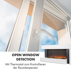 Studio Light & Fire 2 Kamin 1000/2000W MDF Fernbedienung -Klarstein 10032727 de 0008 logo