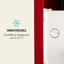 PopLife Getränkekühler Kühlschrank 0-10°C Retro-Design -Klarstein 10032749 de 0007 logo