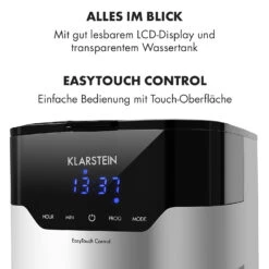 Kaffeemaschine Arabica 800W EasyTouch Control Silber/schwarz 11 Kaffeemaschine Arabica 800W EasyTouch Control Silber/schwarz -Klarstein 10032772 de 0005 logo