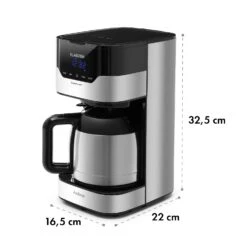 Kaffeemaschine Arabica 800W EasyTouch Control Silber/schwarz 13 Kaffeemaschine Arabica 800W EasyTouch Control Silber/schwarz -Klarstein 10032772 yy 0007 logo