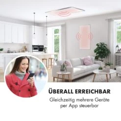 Wonderwall Smart Infrarotheizung 60x120cm App 720W Wochentimer IP24 -Klarstein 10032781 de 0003 logo