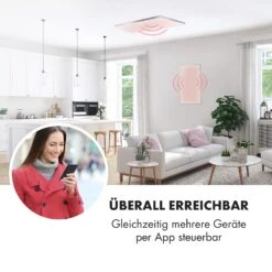 Wonderwall Smart Infrarotheizung 50x90cm App 450W Wochentimer IP24 13 Wonderwall Smart Infrarotheizung 50x90cm App 450W Wochentimer IP24 -Klarstein 10032783 de 0003 logo