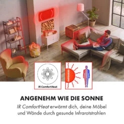 Wonderwall Smart Infrarotheizung 60x60cm App 360W Wochentimer IP24 15 Wonderwall Smart Infrarotheizung 60x60cm App 360W Wochentimer IP24 -Klarstein 10032784 de 0005 logo