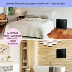 Norderney Konvektions-Heizgerät Thermostat Timer 1000W 20m² 14 Norderney Konvektions-Heizgerät Thermostat Timer 1000W 20m² -Klarstein 10032787 de 0007 usp