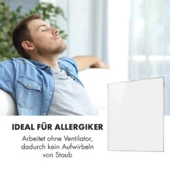 Wonderwall Smart Infrarotheizung 100x120cm App 1200W Wochentimer IP24 -Klarstein 10032804 de 0007 logo