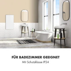 Wonderwall 45 Infrarot-Heizung 50x90cm 450W Wochentimer IP24 13 Wonderwall 45 Infrarot-Heizung 50x90cm 450W Wochentimer IP24 -Klarstein 10032811 de 0004 logo