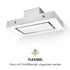 Remy Deckenhaube 90 Cm 619 M³/h 230W 3 Stufen Fernbedienung -Klarstein 10032864 de 0008 logo