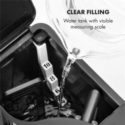 Aromatica II Kaffeemaschine, Mahlwerk, 1,25 L, Silber -Klarstein 10032872 yy 0009 logo Klarstein Aromatica II Kaffeemaschine silber