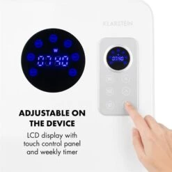 Hot Spot CV20 Konvektorheizung 2000W IP24 Fernbedienung Weiß 11 Hot Spot CV20 Konvektorheizung 2000W IP24 Fernbedienung Weiß -Klarstein 10032940 yy 0004 logo Klarstein Hot Spot CV20 Konvektorheizung weiss