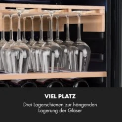 Barossa 77D Weinglas-Regal Zubehör Regalboden Für Weingläser Echtholz -Klarstein 10032964 de 0003 logo