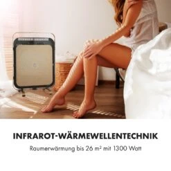 HeatPal Marble Blackline Infrarot-Heizung 1300W Wärmespeicher Marmor -Klarstein 10032993 de 0005 logo