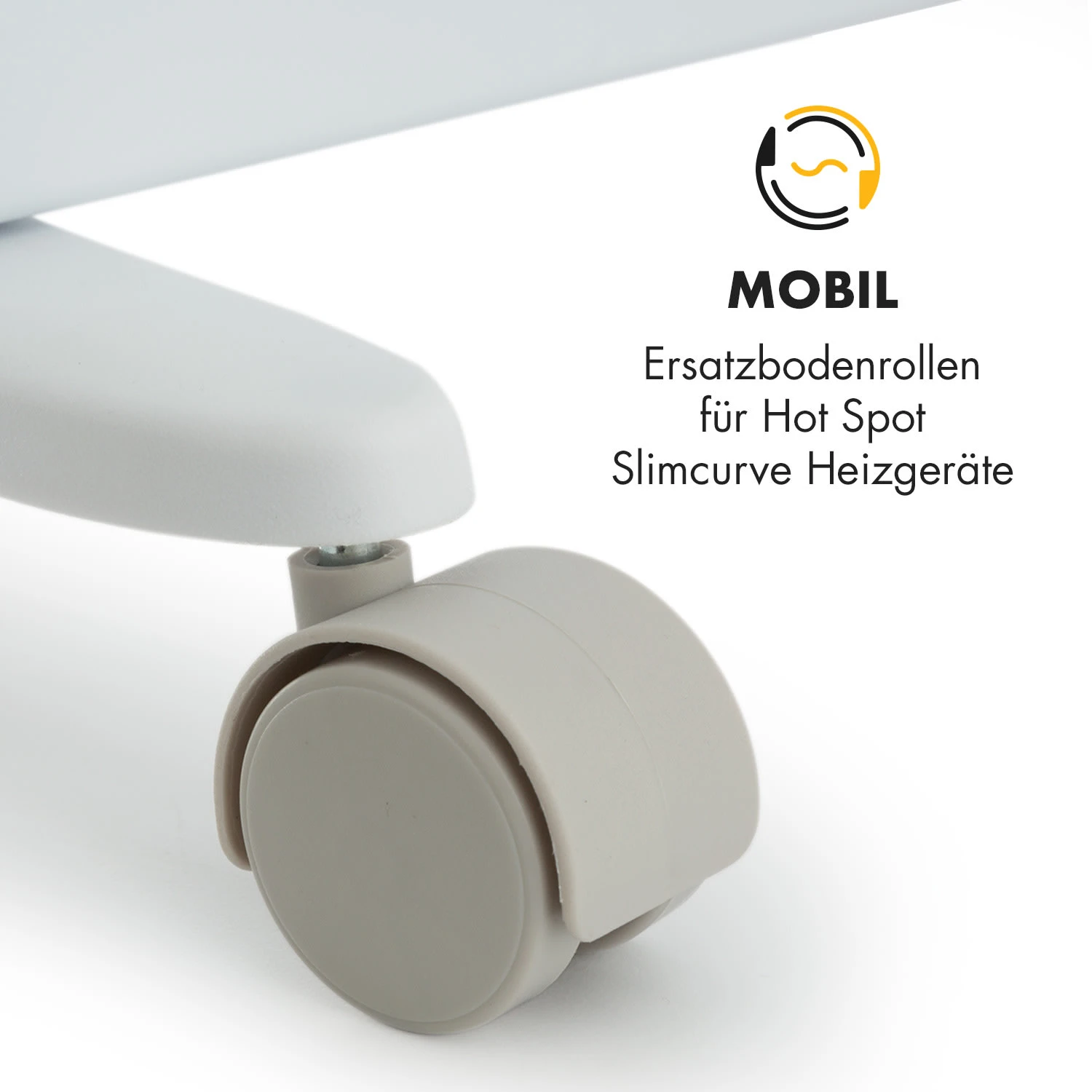 Hot Spot Slimcurve Bodenrollen Zubehör/Ersatz 2 Stück 2 Hot Spot Slimcurve Bodenrollen Zubehör/Ersatz 2 Stück – Bild 2