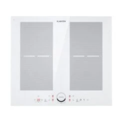 Klarstein 9 Delicatessa 60 Induktionskochfeld 4 Zonen 7000W Timer Weiß