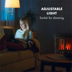 Innsbruck Elektrischer Kamin 1000/2000W Thermostat -Klarstein 10033092 yy 0007 logo Electric Fireplace Black YH15