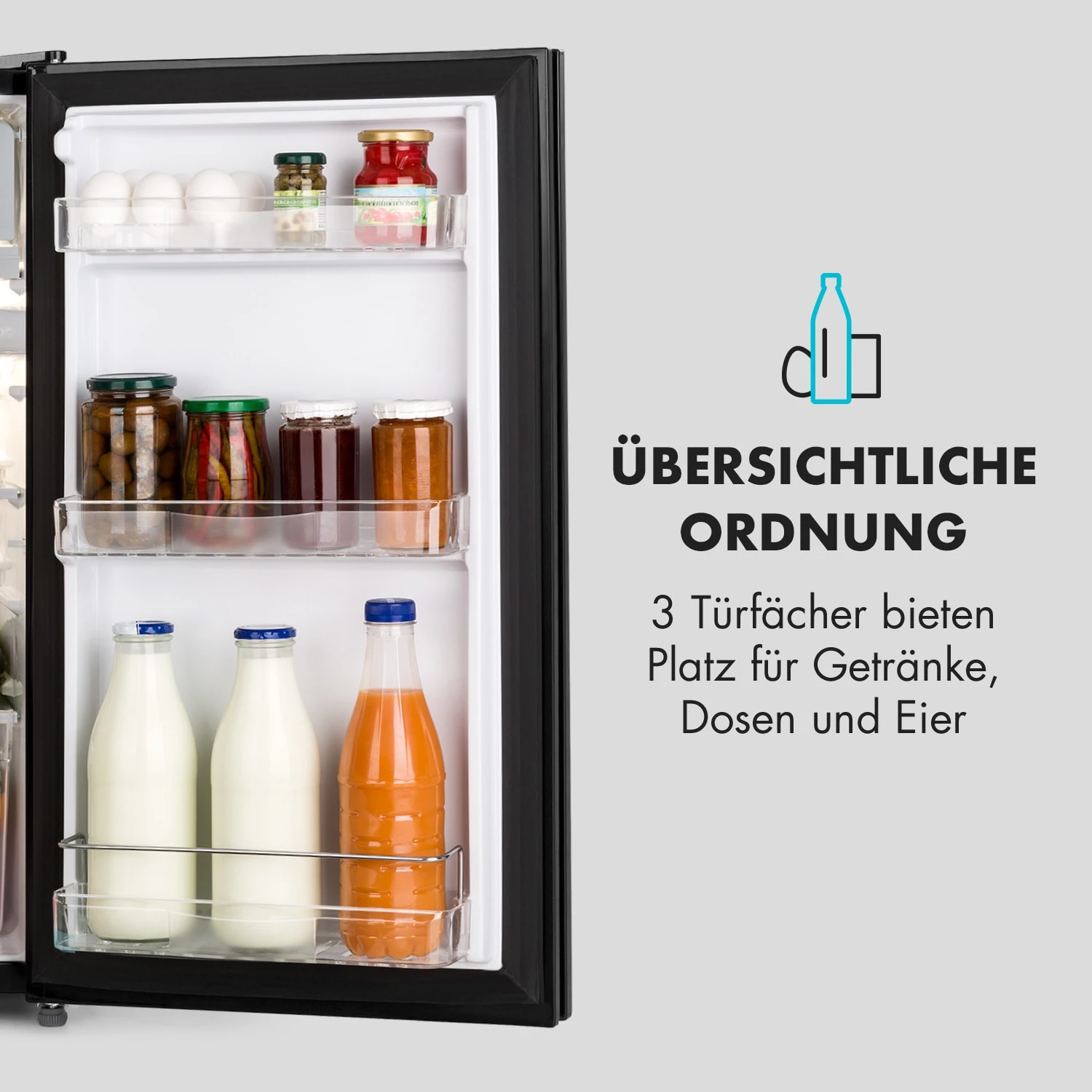 Miro Kühlschrank Beschreibbare Front 91l Crisper-Fach 3 Miro Kühlschrank Beschreibbare Front 91l Crisper-Fach – Bild 3