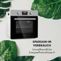 Kalahari Elektrischer Einbaubackofen 2300W 7 Funktionen Schwarz -Klarstein 10033187 de 0006 logo