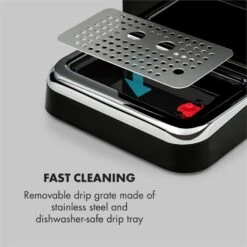 Espressionata Gusto Espressomaschine 1100W 15 Bar Druck Schwarz 14 Espressionata Gusto Espressomaschine 1100W 15 Bar Druck Schwarz -Klarstein 10033209 yy 0006 logo Klarstein Espressionata Gusto Espressomaschine