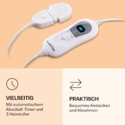 Fernbedienung Für Dr. Watson XL & XXL Heizdecke Ersatzteil LED-Display 2 M Abnehmbar -Klarstein 10033243 de 0003 logo