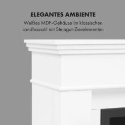 Phantasma Cottage Pillar Ethanol-Kamin Rauchfrei Brenner 3x300ml -Klarstein 10033263 de 0006 logo