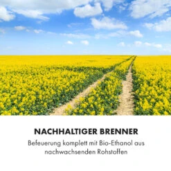 Phantasma Cottage Pillar Ethanol-Kamin Rauchfrei Brenner 3x300ml -Klarstein 10033263 de 0007 logo